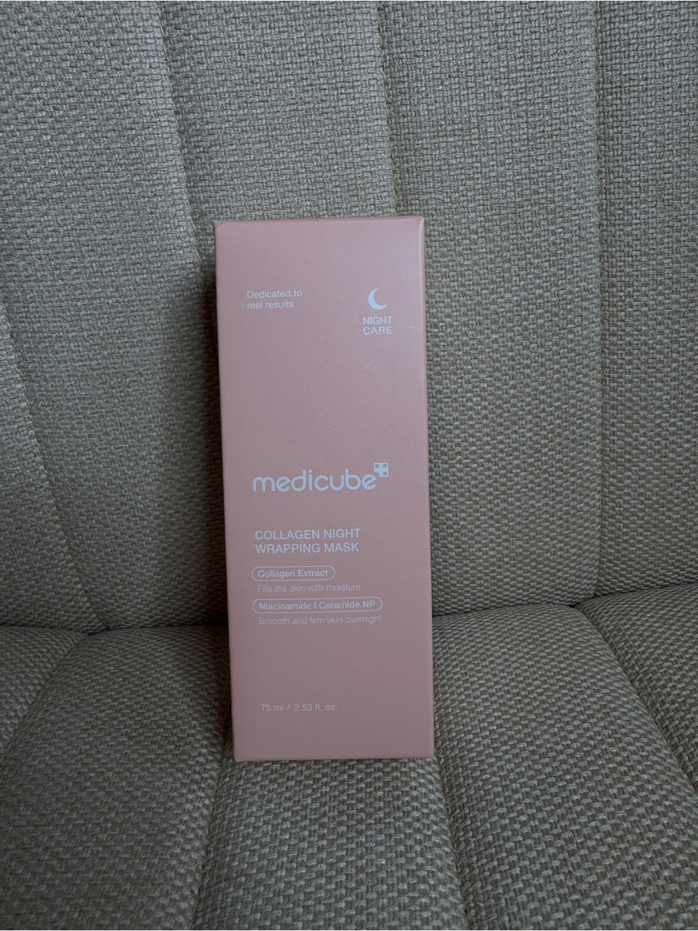 medicube Collagen Night Wrapping Mask - Soft Pink